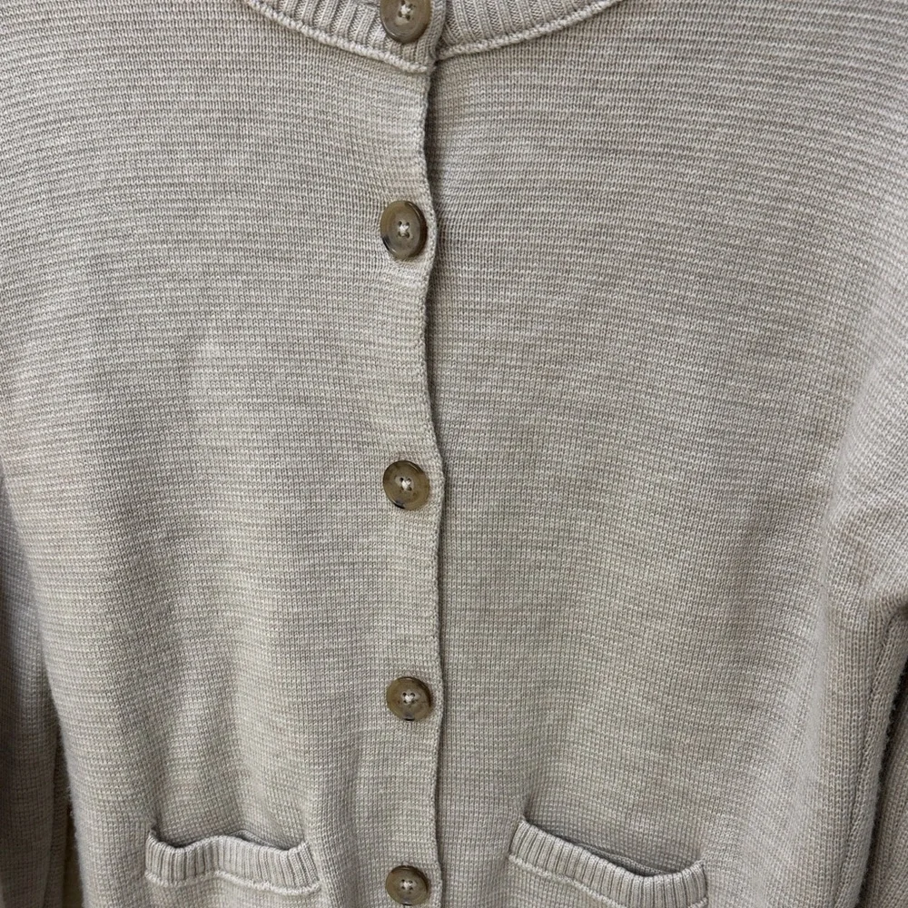 Banana Republic Light Beige Cardigan Sweater - Picture 3 of 8